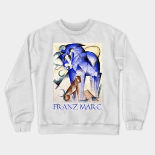 Fabulous Beasts by Franz Marc Crewneck Sweatshirt